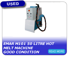 Emar M101 50 Litre Hot Melt Machine - Good Condition