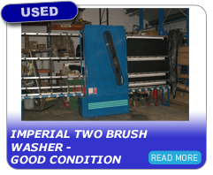 Imperial Two Brush Washer - Good Condition
